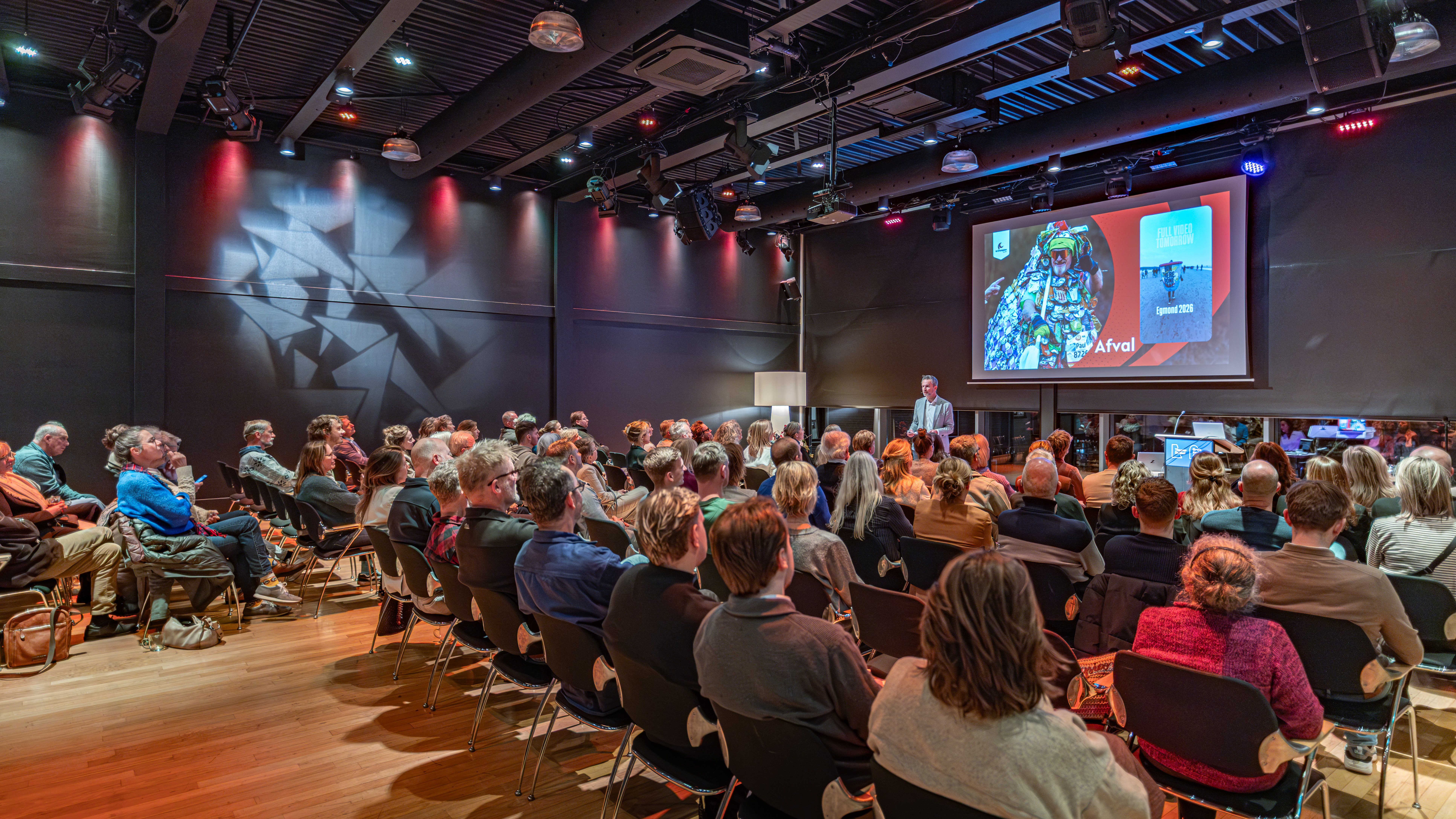 Een foto van gastspreker Matthijs Mennes